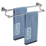 SYNERGY - Premium - Stainless Steel 24 Inch Towel Rod/Towel Rods for Bathroom/Towel Bars/Hangers/Stands/Towel Holders/Bathroom Accessories (Chrome Finish)