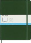 Moleskine Classic Notebook, Soft Cover, XL (7.5" x 9.5") Dotted, Myrtle Green, 192 Pages