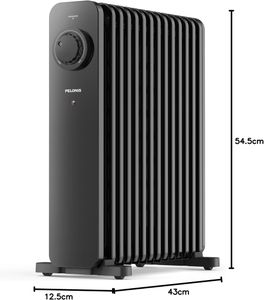 PELONIS Phoenix Oil Radiator Heater – 13 Fin Electric Portable