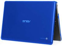 mCover Case Compatible for 2019~2022 11.6" ASUS Chromebook C204MA C204EE series Rugged Educational Laptop Computers ONLY (NOT fitting ANY OTHER ASUS models) - Blue