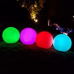 Floating Pool Light, RGB Color Changing Led Pool Glow Ball Lights, IP68 Waterproof Floating Led Pool Light, 3-Inch Floating Light Balls for Pool Bath Hot Tub Spa Pond Party Gift (4pcs)