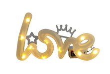 OM KRAFT LED Cake Topper for Decoration for Girlfriend, Boyfriend, Husband - Anniversary, Wedding Decoration