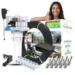 Homenote Automatic Mist Maker Fogger for Home & Poultry Farm with 300 GPD Pump, 30 Nozzles & 50 m Pipe | Fogger kit for Dairy Farm | Ideal for Outdoor Cooling & Humidification Use (Black)