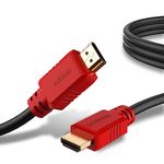 Honeywell HDMI 1.4 Cable with Ethernet (32.8ft/10M) High Speed HDMI Cable 10.2GBPS | Supports 3D /4Kx2K Ultra High Definition | 3D Home Theatre | 3D Gaming | Black