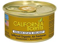 California Scents Spillproof Can Air Freshener Odor Neutralizer, Golden State Delight, 12 Count