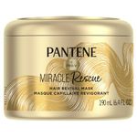 Pantene, Hair Mask, Deep Conditioning Hair Mask for Dry Damaged Hair, Miracle Rescue, 190 mL