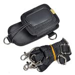 HYS Universal Radio Holster Tactical Radio Holder Elastic Walkie Talkies Pouch Two Way Radio Nylon Case for Kenwood Yaesu Icom Motorola baofeng UV5R UV82 TYT HYT talkabout 2- Way Radio