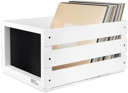 Big Fidge Record Crate Parent (White w/out wheel)