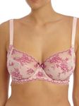 Freya New Shores Convertible Concealed Underwire Scoop Bralette Bikini Top (202514), Vintage Rose, 32E