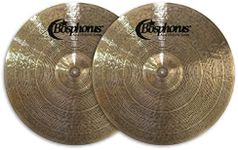 Bosphorus Cymbals N14H 14-Inch New Orleans Series Hihat Cymbals Pair