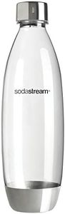 SodaStream 1 Litre Plastic Bottle Fuse with Stainless Steel Elements Dishwasher Safe Pack of 1