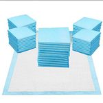 JAMES Heavy Duty Super Absorbent Fast Drying Toilet Pee Puppy Training Pads, Anti-Slip and Leak-Proof Puppy Pads for Pet (50 Pack)