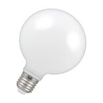 Crompton Lamps LED G95 Globe 7W ES-E27 Dimmable (60W Equivalent) 2700K Warm White Opal 806lm ES Screw E27 Large Light Bulb