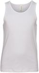 Bella Canvas Youth Jersey Tank, Whi