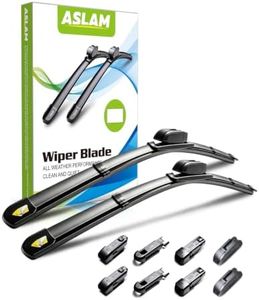 ASLAM 24''19''Premium Windshield Wiper Blades 2 Pack