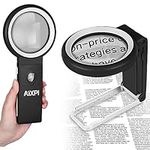 30X 40X Magnifying Glass with Light
