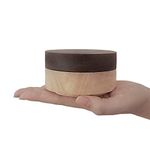 Ashtray With Lid, VViN Wooden Ashtray, Windproof Odour-Proof Ashtray for Indoor or Outdoor Use, Stainless Steel Liner Ashtray for Home Office Garden Decoration - Portable