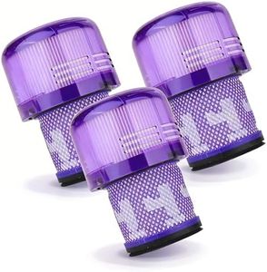 Filter Replacement for Dyson V15 V11,3 Pack Filters Compatible with Dyson V15,V15s Detect,V11 Torque Drive/Origin/Animal/Extra/Complete Cordless Vacuum Filters Replacements Parts
