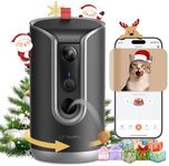 TKENPRO 2K Pet Camera Treat Dispens