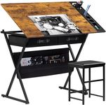 VECELO Drafting Table Adjustable De