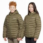 Berghaus Kids' Kirkhale Baffle Jacket with Lightweight Insulation and Water Resistant Fabric, Kids' Winter Jacket, Hiking & Outdoor Recreation Clothing, Green, 9-10 Years