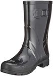 Beck Women's Fashion Rain Boot, Black, 6 UK