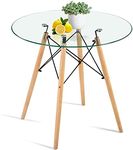 Round Glass Dining Table Small Kitc