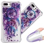 iPhone 6S Plus Case, 3D Cute Painted Glitter Liquid Sparkle Floating Luxury Bling Quicksand Shockproof Protective Bumper Silicone Case Cover for Apple iPhone 6 Plus / 6S Plus. Liquid - Dreamcatcher