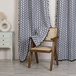 Iprint Home Fashion Chevron Curtains