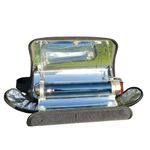 HIOSUNSTOVE Portable Solar Oven - Solar Cooking, 1-2 Person Capacity, Suitable for Outdoor Hiking, Fishing, Camping