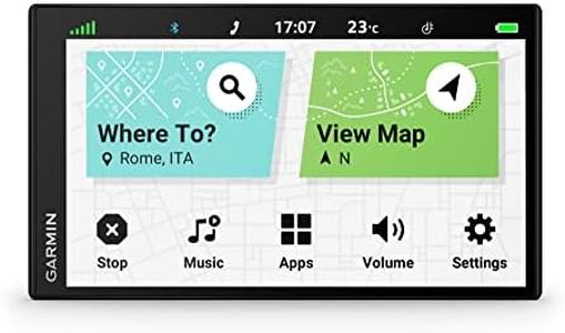 Garmin DriveSmart 76 MT-S 7 Inch Sat Nav with Amazon Alexa, Map Updates for UK, Ireland and Full Europe, Environmental Zone Routing, Bluetooth Hands-Free Calling and Live Traffic