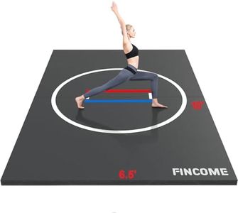 Wrestling Mat Gray Jiu Jitsu Wrestling Mats BJJ MMA Judo Mats Roll-Up Design Wrestling Mat for Home Training Grappling Martial Art Boxing Judo Durable 10' x 6' Wrestling Mats