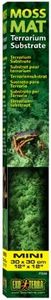 Exo Terra Mini Moss Mat Terrarium Substrate for Reptiles Snakes, Lizards 30x30cm