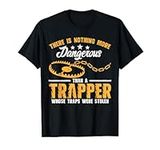 Trapping Season Coyote Trapping Steel Traps for Trapping T-Shirt