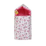 Infantbond Cotton Baby 3 In 1 Carry Bag Cum Sleeping Bag Cum Mattress(0-8 Months, Pink Moon & Star Lightweight.