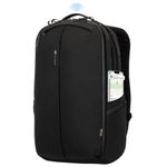 Hyper HyperPack Pro Backpack with Find My Compatibility. RFID Backpack Fits up to 16” Laptop. 22L Backpack. Anti Theft Backpack w/RFID Protective Pocket Slim Travel Backpack, Black, Modern