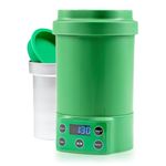 Nebula Boost Decarboxylator & Infuser | Herb Activation & Infusion Butter Churner, Butter Maker with Mess-Free Container | Sleeve & Updated Lid Design | 71°C - 121°C Temperature Range | Green