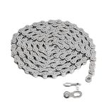 Hycline Bike Chain 6/7/8-Speed,Bicycle Chain 1/2x3/32 Inch,Special Steel for Road Mountain Racing Cycling (116 Links)