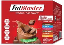 FatBlaster Weight Loss Shake 14 Meal Variety Pack 462 g