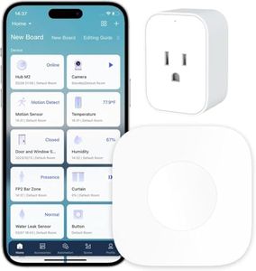 Aqara Wireless Mini Switch and Samrt Plug with Energy Monitoring,Requires Aqara Hub, Zigbee Connection,Smart Button for Smart Home Devices,Compatible with Alexa, Google Assistant, and Apple HomeKit