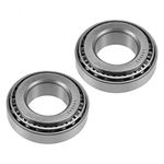 sourcing map L44643/L44610 Tapered Roller Bearing Cone and Cup Set 1" Bore 1.98" O.D. 0.58" Width 2pcs