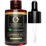 USDA Organic Moringa Oil - Cold-Pressed, Pure & Natural, Carrier Oil for Essential Oils Mixing, Skin, Hair, Face - Moringa Seed Oil - Aceite de Moringa Organico