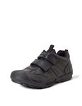 GEOX JR SAVAGE A Junior Boy SHOES BLACK 33_EU, BLACK *1 UK