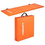 Mirafit 6ft Folding Exercise Mat - 4cm - Choice of Colour Orange