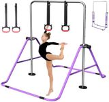 FINCOME Folding Gymnastics Bar with
