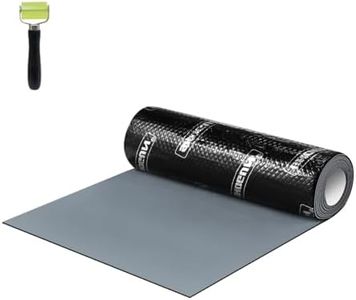 AUSWAY Butyl Sound Deadener Insulation Car Deadening Mat Automotive Audio Noise Shock Proofing Shield Vehicle Vibration Dampening Rubber 2.7mm 2 SQM 50x400cm