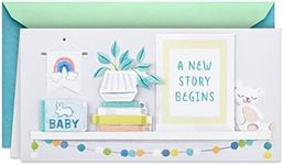 Hallmark Studio Ink Baby Shower Card for New Parents (Made a Human) Welcome New Baby, Congratulations, Gender Reveal