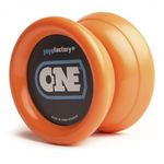 YoYo Factory ONE Yo Yo – Beginner Professional Yo-Yo for Kids & Adults | Responsive Trick YoYo for Learning, Practice & Fun - Orange