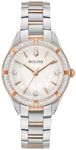 Bulova Women's Analog-Digital Quartz Watch with Stainless Steel Strap 98R281