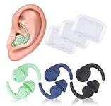 3 Pairs Ear Plugs for Swimming, Reu